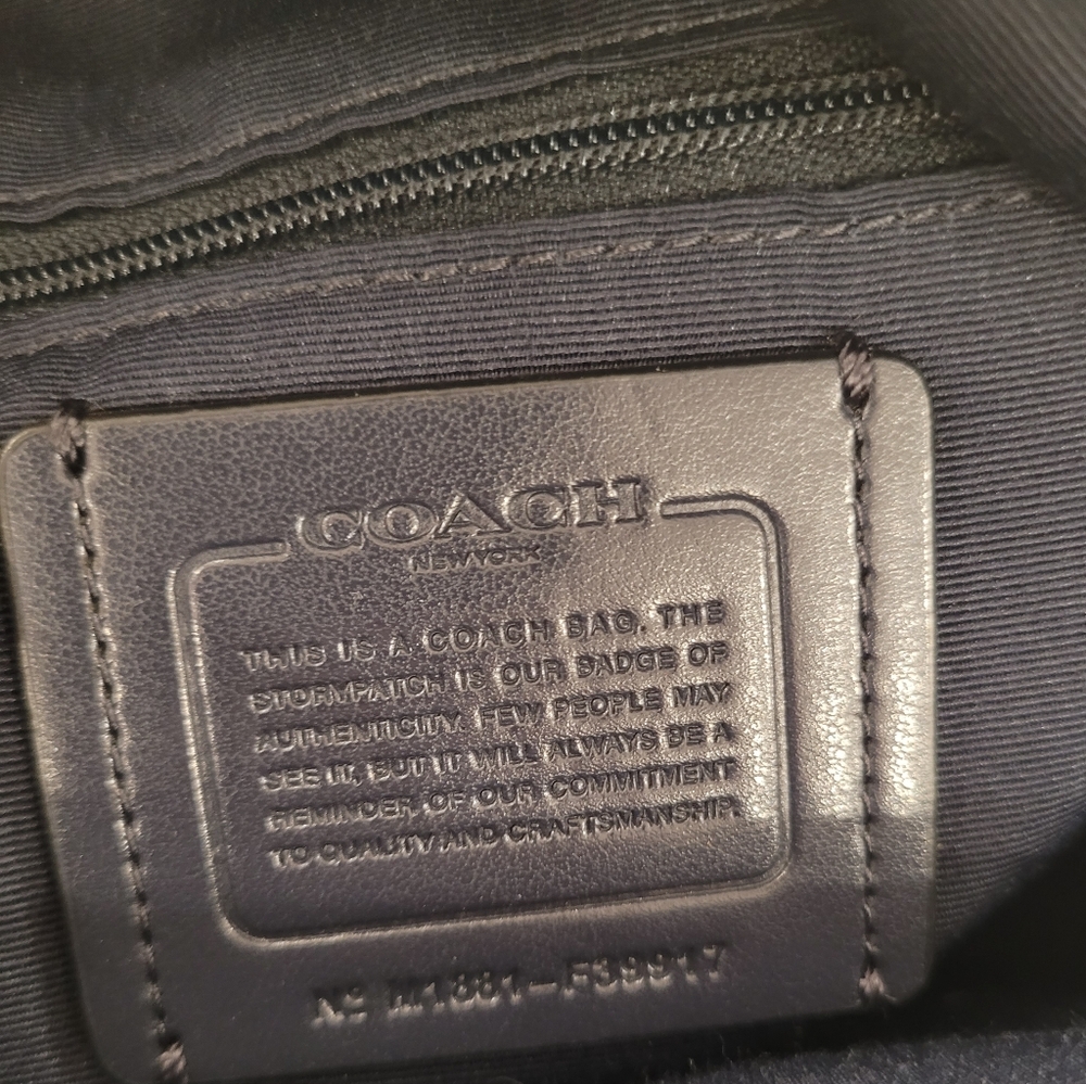Coach Star Denim Patchwork Mini Backpack - Picture 7 of 10